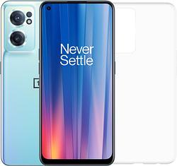 Foto van Oneplus nord ce 2 128gb blauw 5g + just in case soft design back cover transparant