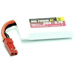 Foto van Red power lipo accupack 3.7 v 350 mah 25 c softcase jst, bec