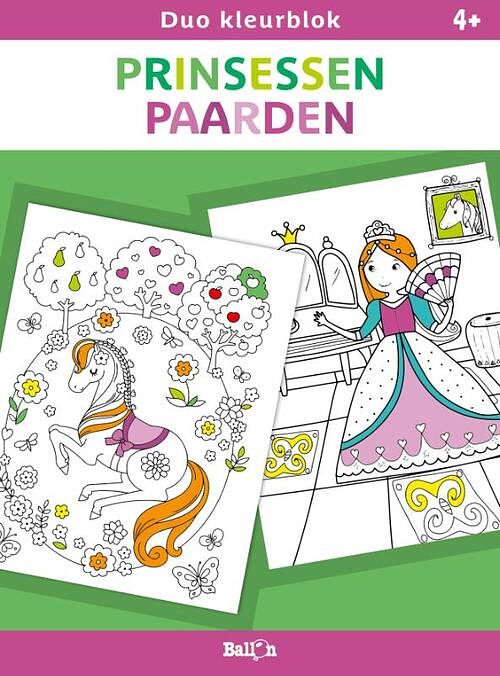 Foto van Prinsessen en paarden - paperback (9789403222080)