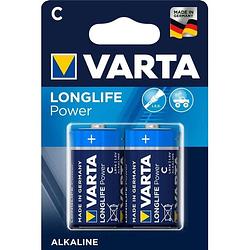 Foto van Varta - longlife power 2x c-cell alkaline