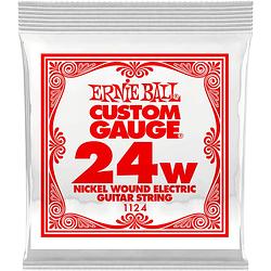 Foto van Ernie ball 1124 .024 nickel wound losse snaar voor elektrische gitaar