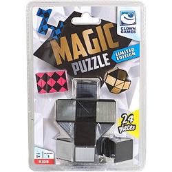 Foto van Clown games magic kubus puzzel - zilverkleurig