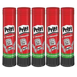 Foto van 5x medium pritt lijmstick 22 gr - lijmstift