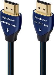 Foto van Audioquest blueberry hdmi 2.0b kabel 1 meter blauw