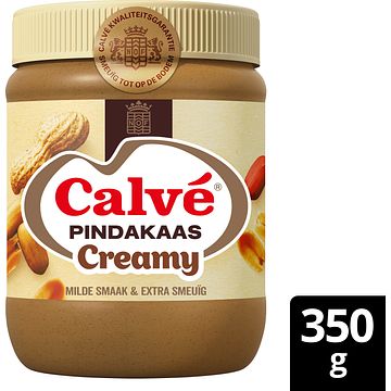 Foto van Calve pindakaas creamy 350g bij jumbo