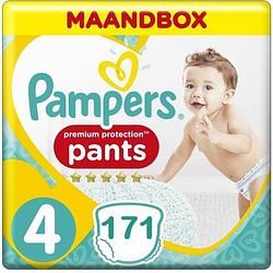 Foto van Pampers premium protection pants active fit maat 4 luierbroekjes 171 stuks