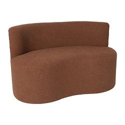 Foto van Teddy loveseat - bruin - 71x120x71 cm