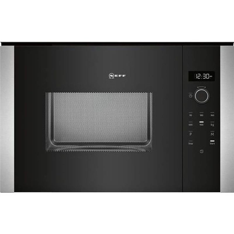 Foto van Neff hlawd53n0 - zwarte ingebouwde monofunctionele magnetron - 25 l - 900 w