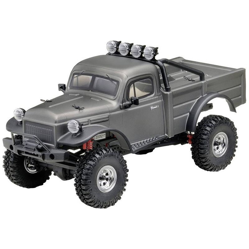 Foto van Absima absima first step micro crawler 1:18 brushed rc auto elektro crawler 4wd rtr 2,4 ghz