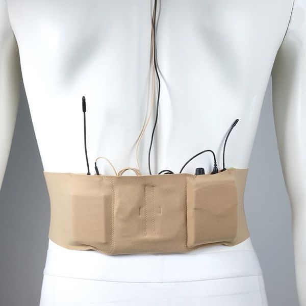 Foto van Ursa straps medium double pouch waist strap (zwart)