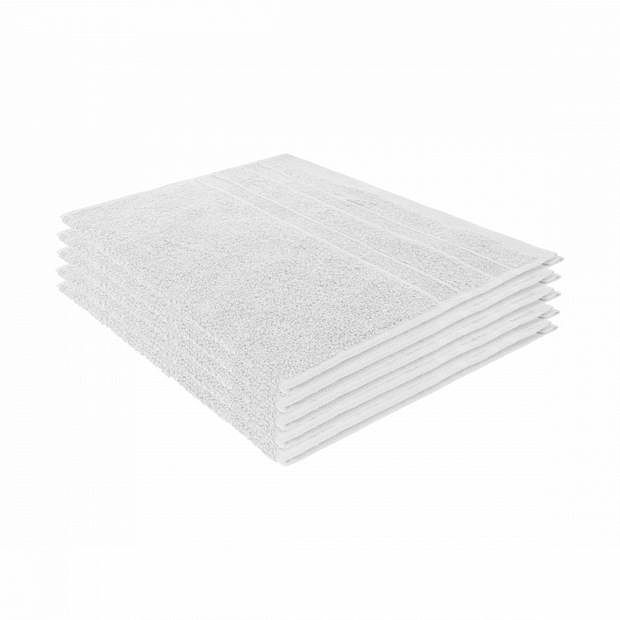 Foto van Pure4u luxe hotel gastendoek - wit - 5 stuks - 30x50cm - 550 g/m2