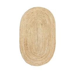 Foto van Kidsdepot vloerkleed jute oval natural