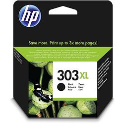 Foto van Hp inktcartridge 303xl, 600 pagina's, oem t6n04ae, zwart