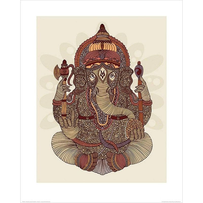 Foto van Pyramid valentina ramos ganesha kunstdruk 40x50cm