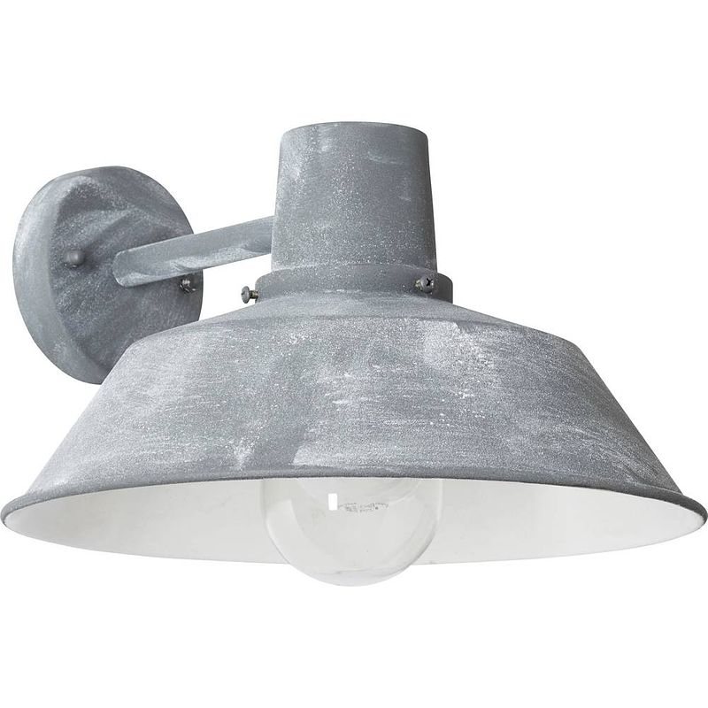 Foto van Brilliant humphrey 96290/70 buitenlamp (wand) led e27 60 w beton-grijs