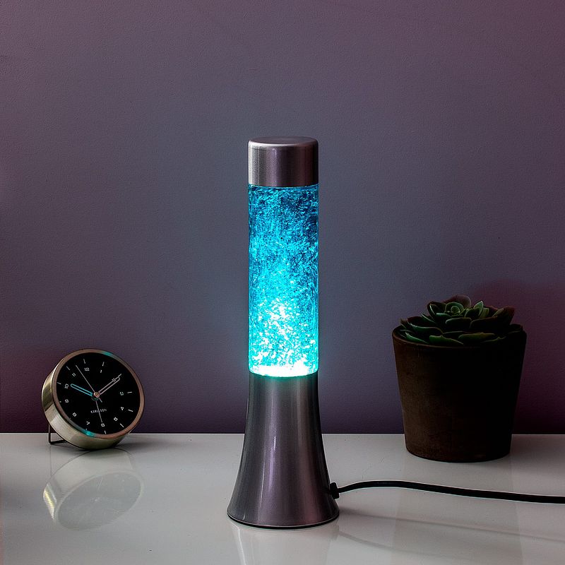 Foto van Mini lavalamp met glitters