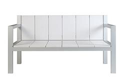 Foto van Strak design double sofa