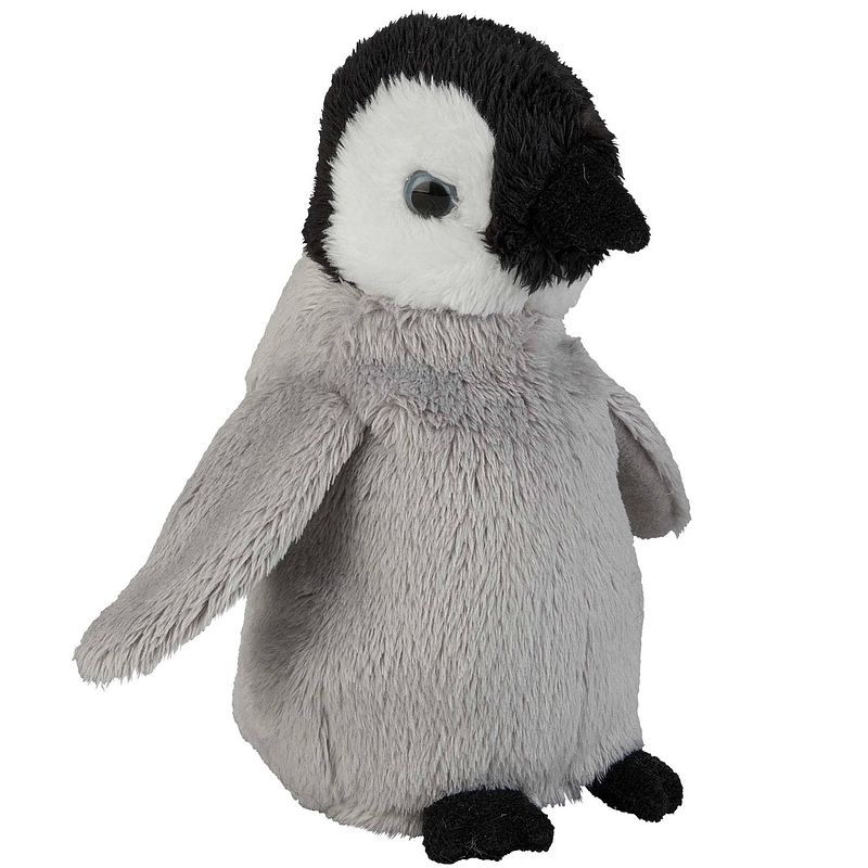 Foto van Pluche knuffel dieren pinguin kuiken van 15 cm - knuffel zeedieren