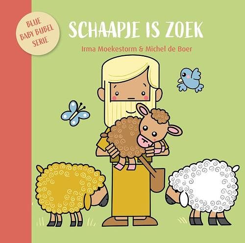 Foto van Schaapje is zoek - irma moekestorm - hardcover (9789087820923)