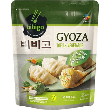 Foto van Bibigo gyoza tofu & vegetable 300g bij jumbo