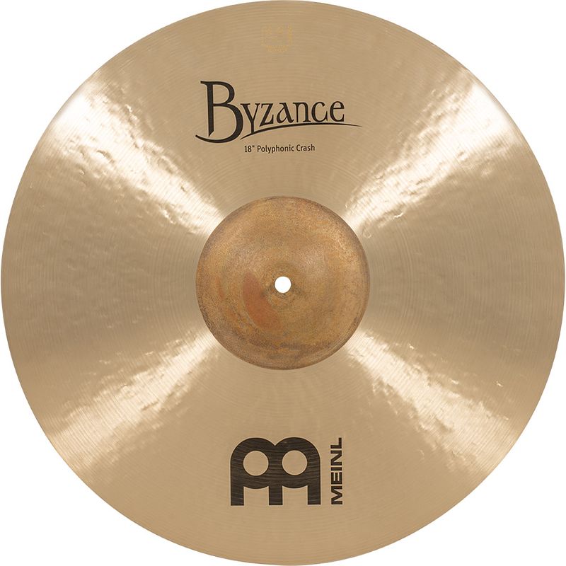 Foto van Meinl b18poc byzance traditional 18 inch polyphonic crash