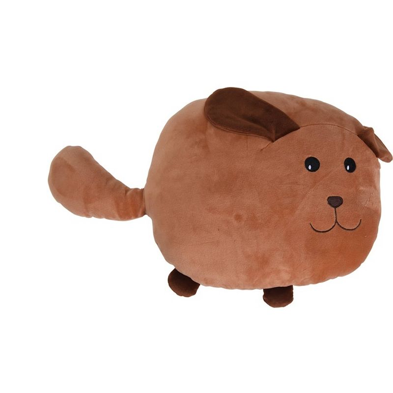 Foto van Tender toys knuffel 36 cm hond bruin