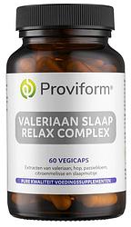 Foto van Proviform valeriaan slaap relax complex capsules