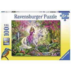 Foto van Ravensburger puzzel xxl magisch ritje - 100 stukjes