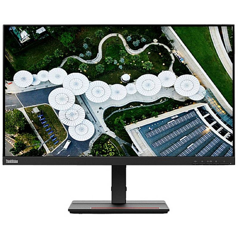 Foto van Lenovo thinkvision s24e-20 led-monitor 60.5 cm (23.8 inch) energielabel d (a - g) 1920 x 1080 pixel full hd 6 ms hdmi, vga, audio-line-out va led