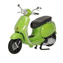 Foto van Model scooter vespa sprint 150 abs 2018 groen schaal 1:18 10 x 5 x 7 cm - speelgoed motors