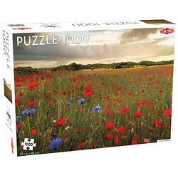 Foto van Tactic legpuzzel bloemenveld 67 x 48 cm 1000 stukjes