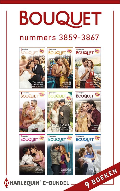 Foto van Bouquet e-bundel nummers 3859 - 3867 (9-in-1) - andie brock - ebook (9789402529739)