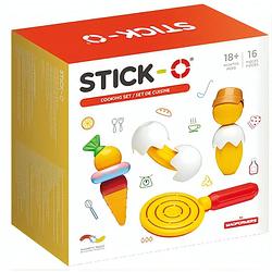 Foto van Stick-o magnetische bouwset koken 16-delig multicolor