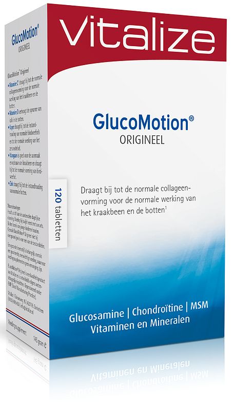 Foto van Vitalize glucomotion origineel tabletten 120st
