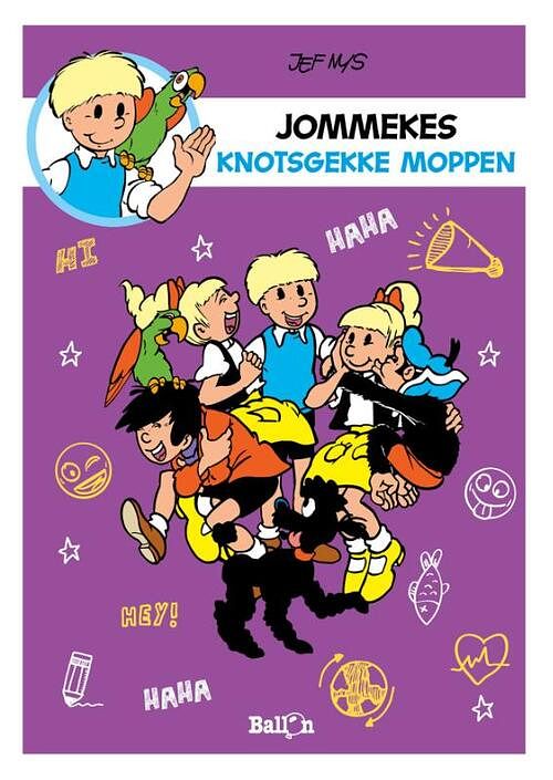 Foto van Jommekes knotsgekke moppenboek (nieuw) - paperback (9789403217987)