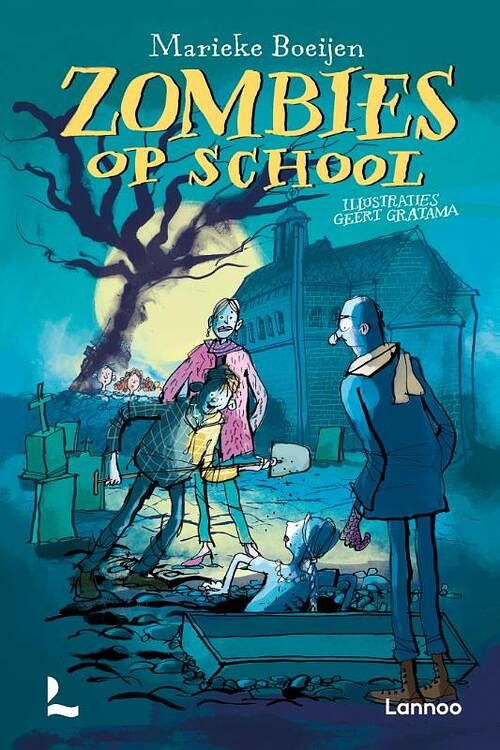 Foto van Zombies op school - marieke boeijen - paperback (9789401495066)