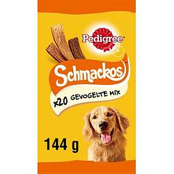 Foto van Pedigree schmackos hondensnacks gevogelte 20 stuks bij jumbo