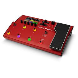 Foto van Line 6 pod go red limited edition multi-effects processor