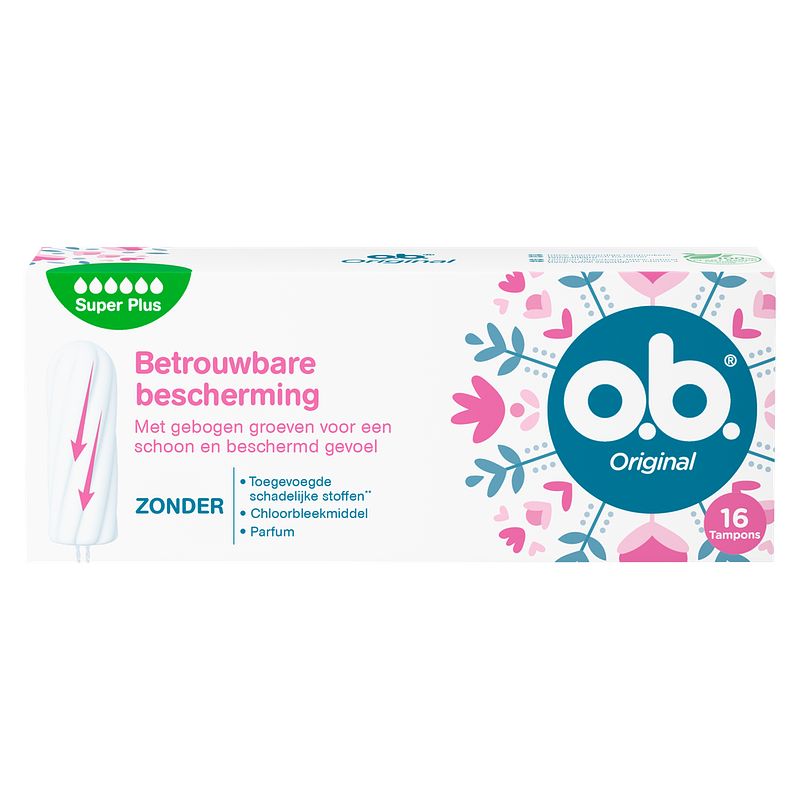 Foto van Ob original tampons super plus