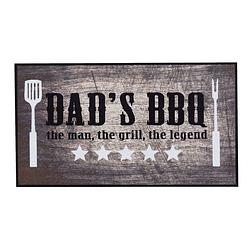 Foto van Md entree - barbecue mat - dad's bbq - 67 x 120 cm