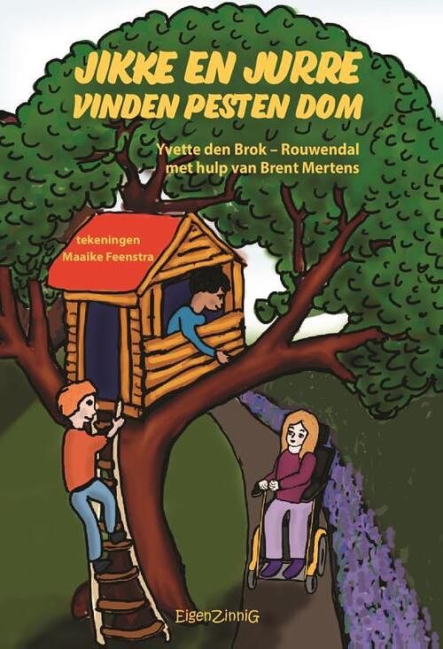 Foto van Jikke en jurre vinden pesten dom - yvette den brok-rouwendal - paperback (9789464494525)