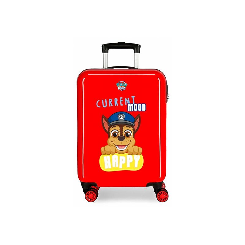 Foto van Paw patrol happy kinderkoffer rood 55 cm 4 w