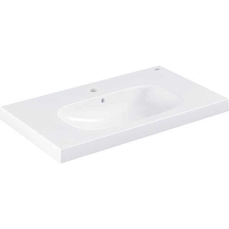 Foto van Grohe - wastafel 80 cm - alpine wit 800 x 460 mm - 3958400h