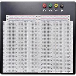 Foto van Tru components 0165-40-1-32044 breadboard totaal aantal polen 3600 (l x b x h) 186.2 x 228.8 x 8.4 mm 1 stuk(s)