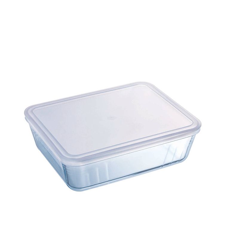 Foto van Pyrex cook & freeze ovenschalen - met deksel - set van 2 - 1,5 en 2,6 liter