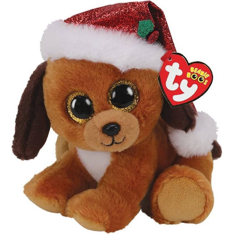 Foto van Ty beanie boo's christmas dog 15cm