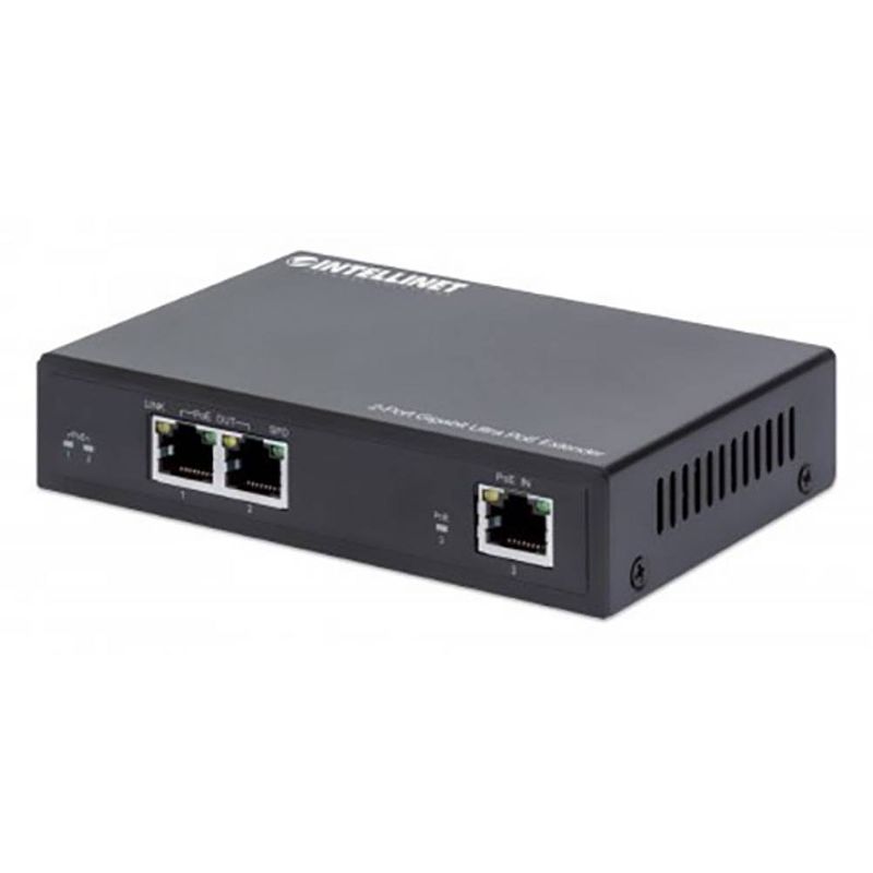 Foto van Intellinet 561600 poe-extender 10 / 100 / 1000 mbit/s ieee 802.3af (12.95 w), ieee 802.3at (25.5 w), ieee 802.3bt