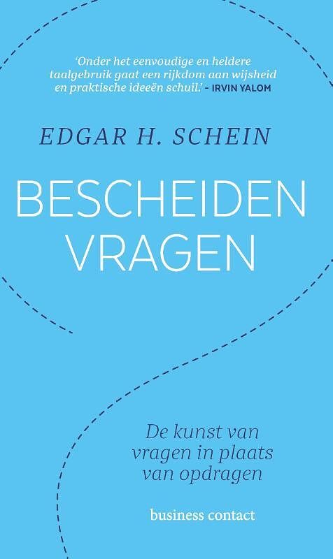 Foto van Bescheiden vragen - edgar h. schein - paperback (9789047014317)