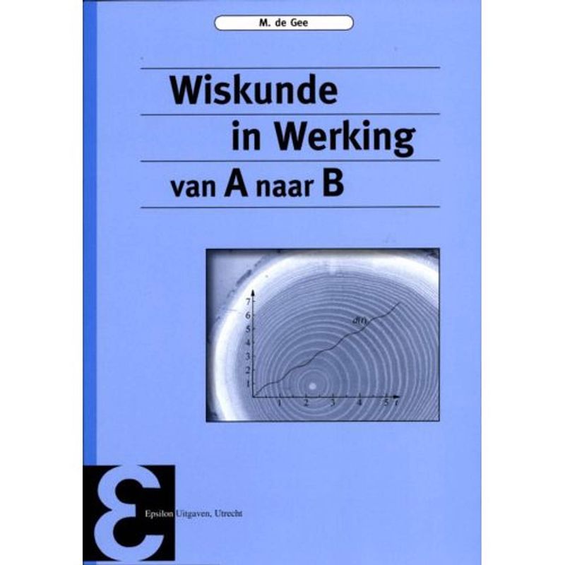 Foto van Wiskunde in werking - epsilon uitgaven