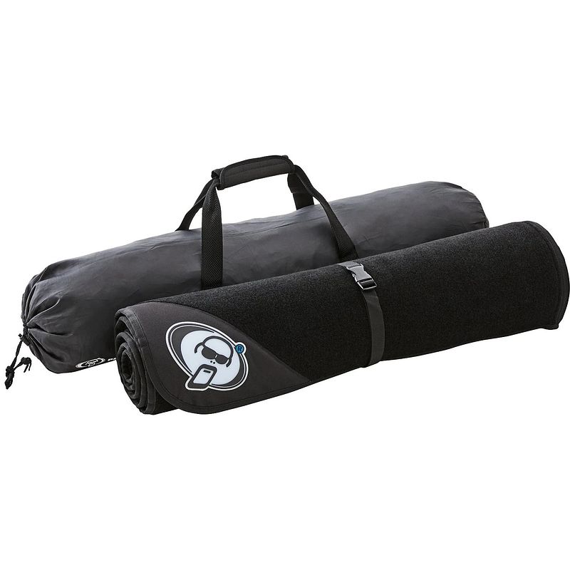 Foto van Protection racket 9027-01 folding drum mat met draagzak 2,75 x 1,6 meter